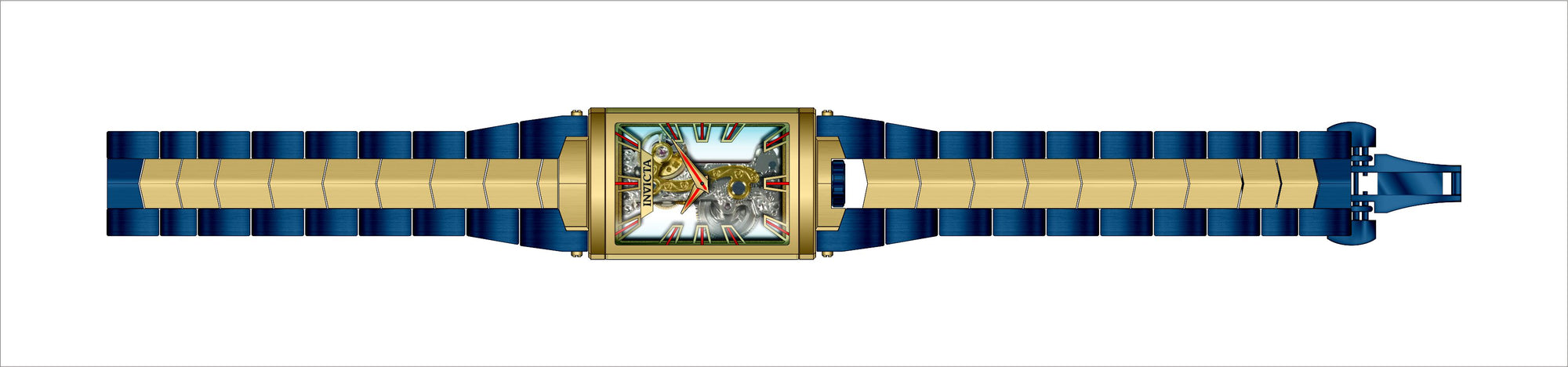 Band for Invicta Vintage Men 43095