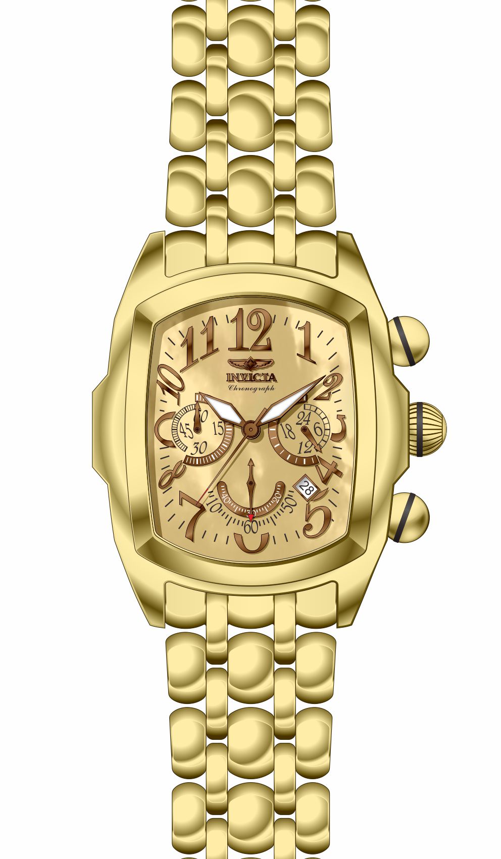 Parts for Invicta Lupah Men 43156