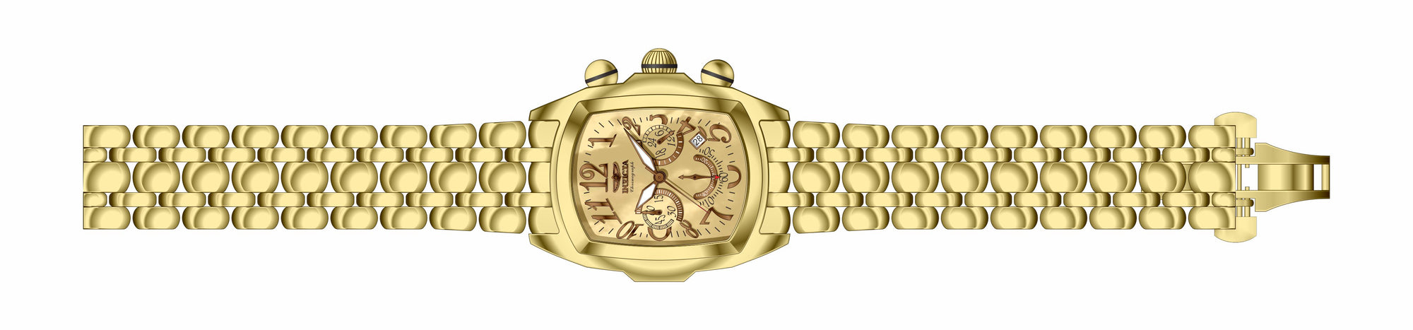 Parts for Invicta Lupah Men 43156