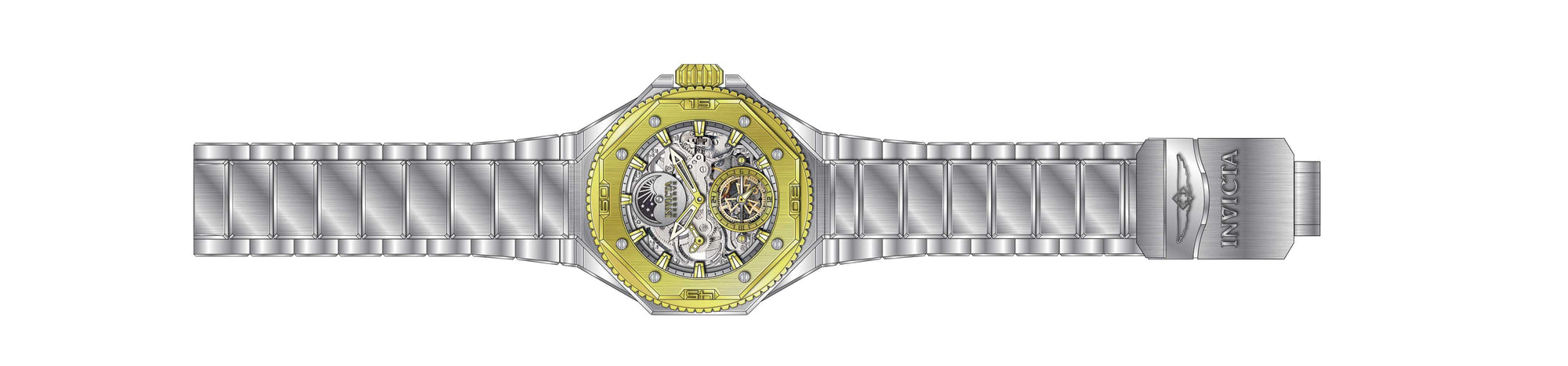 Parts for Invicta Reserve Pro Diver Men 40647