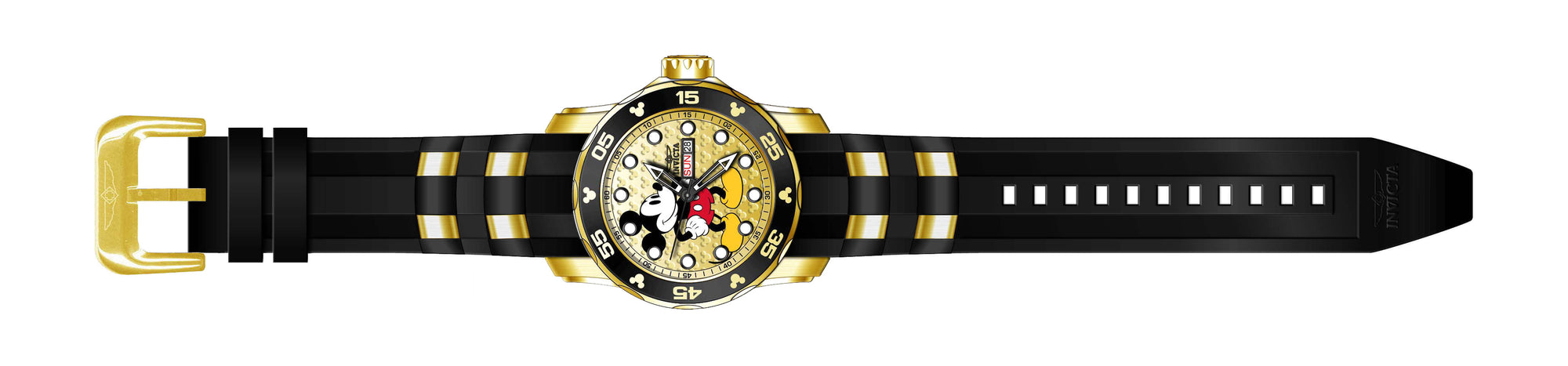 Band for Invicta Disney Limited Edition Mickey Mouse Men 40361