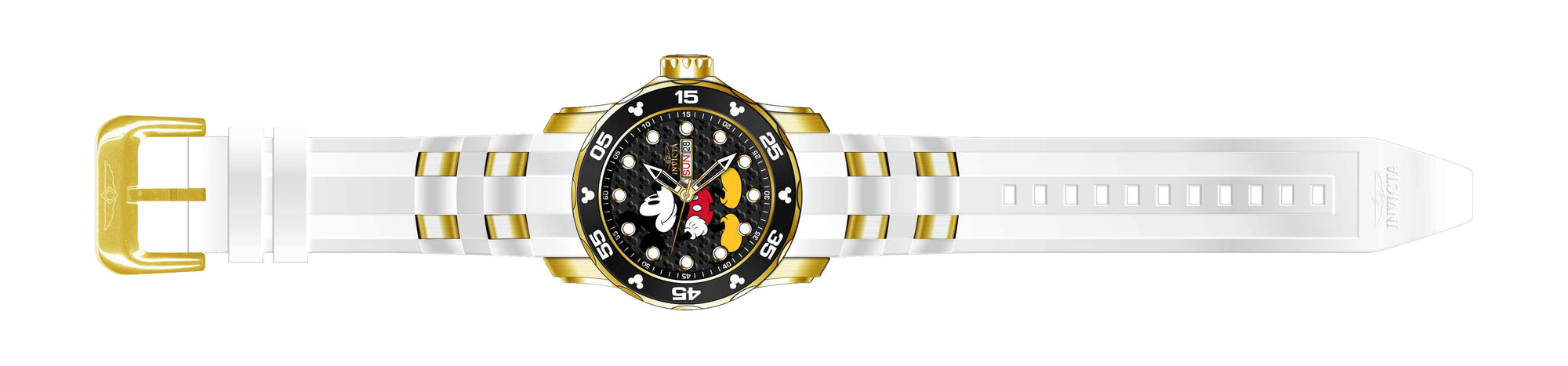 Band for Invicta Disney Limited Edition Mickey Mouse Men 40363