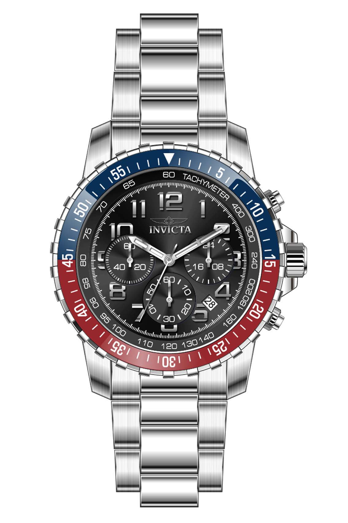 Band for Invicta Specialty Men 39124