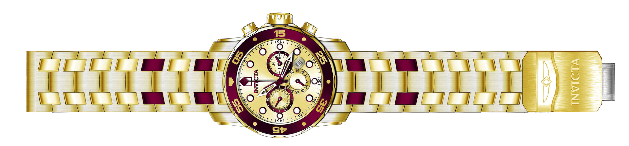 Parts for Invicta Pro Diver Zager Exclusive Men 37692