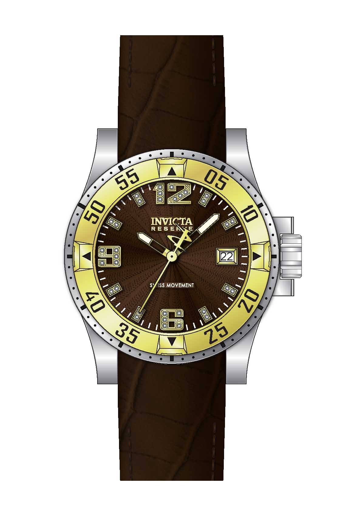 Band for Invicta Reserve Excursion Lady 42629