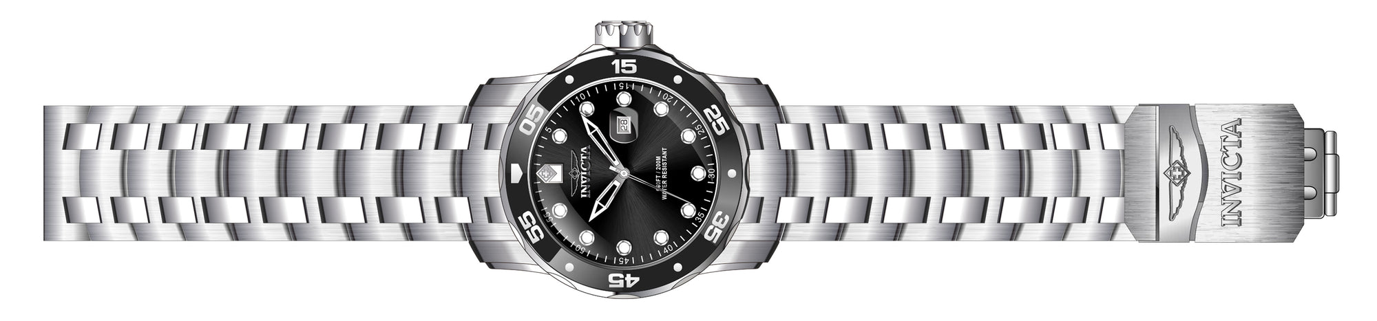 Band for Invicta Pro Diver Men 39083