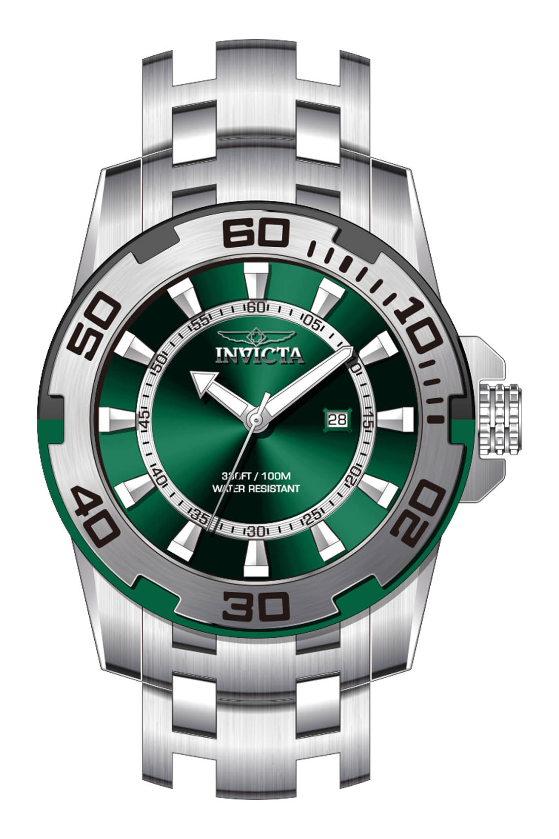 Band for Invicta Pro Diver Men 39117