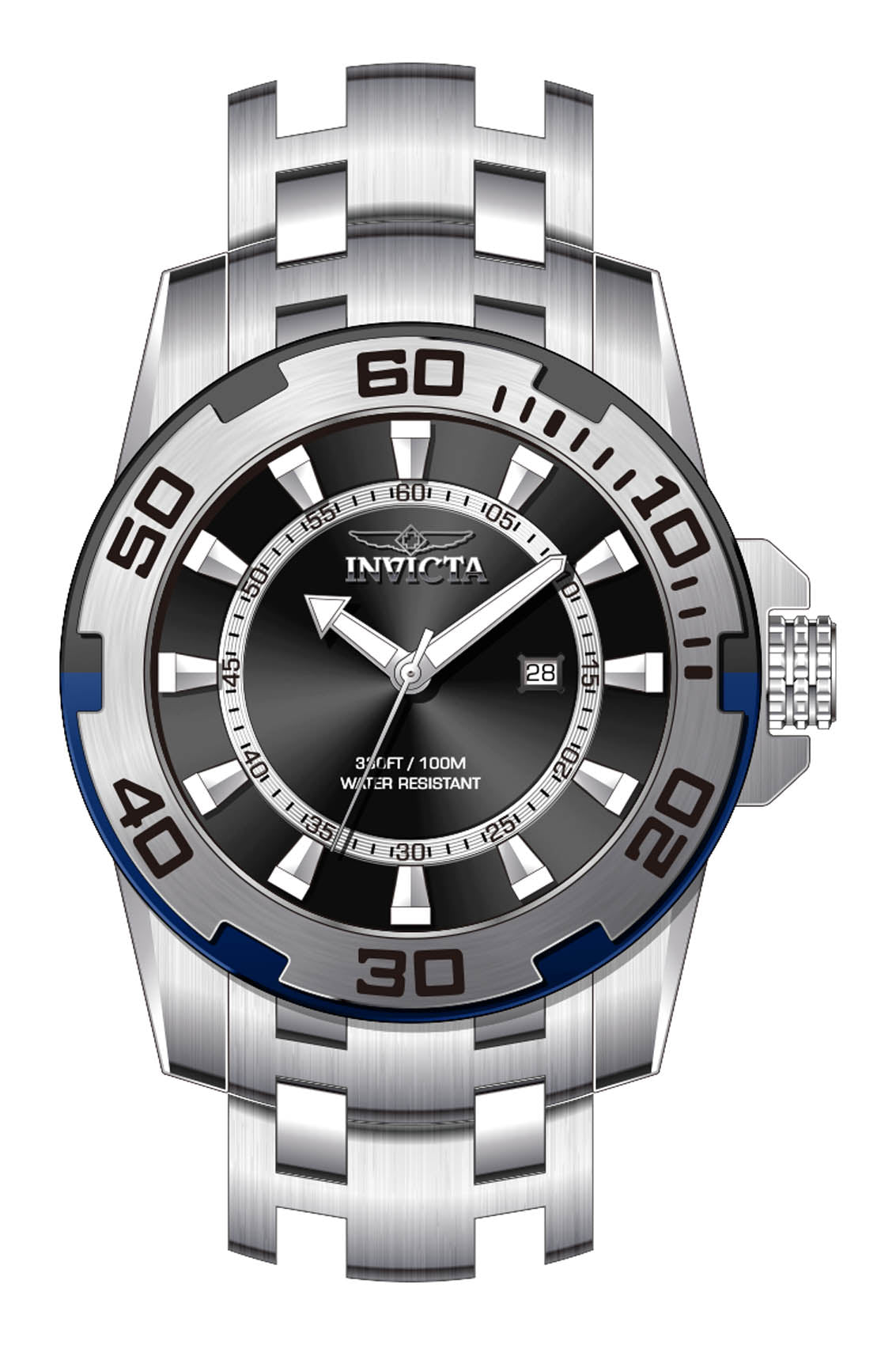 Band for Invicta Pro Diver Men 39118