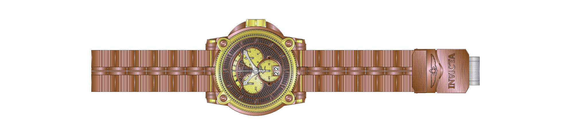 Parts for Invicta Sea Hunter Warrior Men 42087