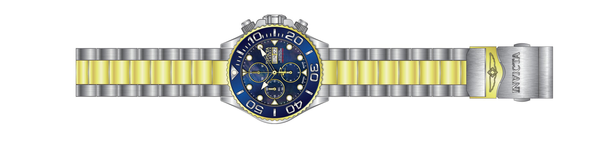 Band for Invicta Reserve Men 43099