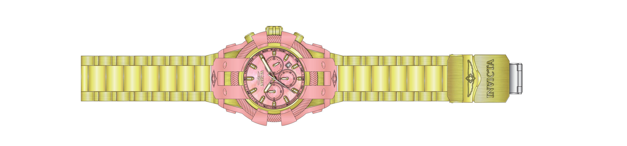 Band for Invicta Bolt Men 43221