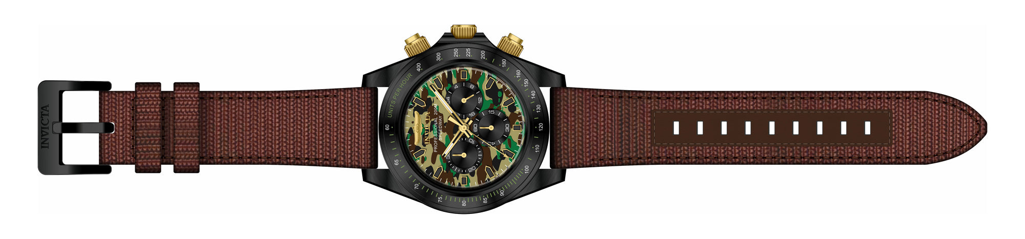 Band for Invicta Speedway Men 43678