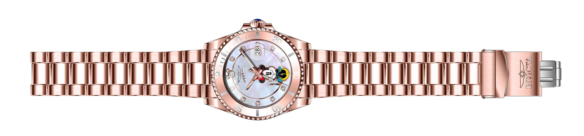 Band for Invicta Disney Limited Edition Minnie Mouse Lady 41201