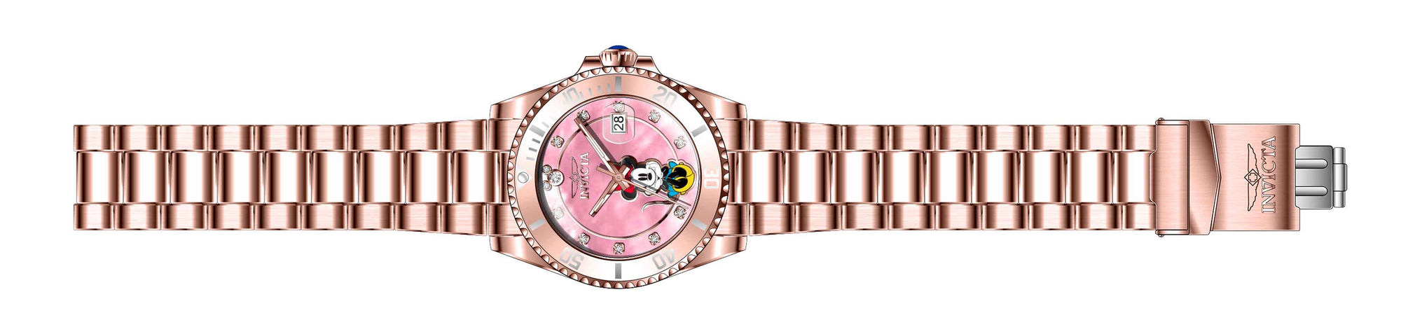 Band for Invicta Disney Limited Edition Minnie Mouse Lady 41205
