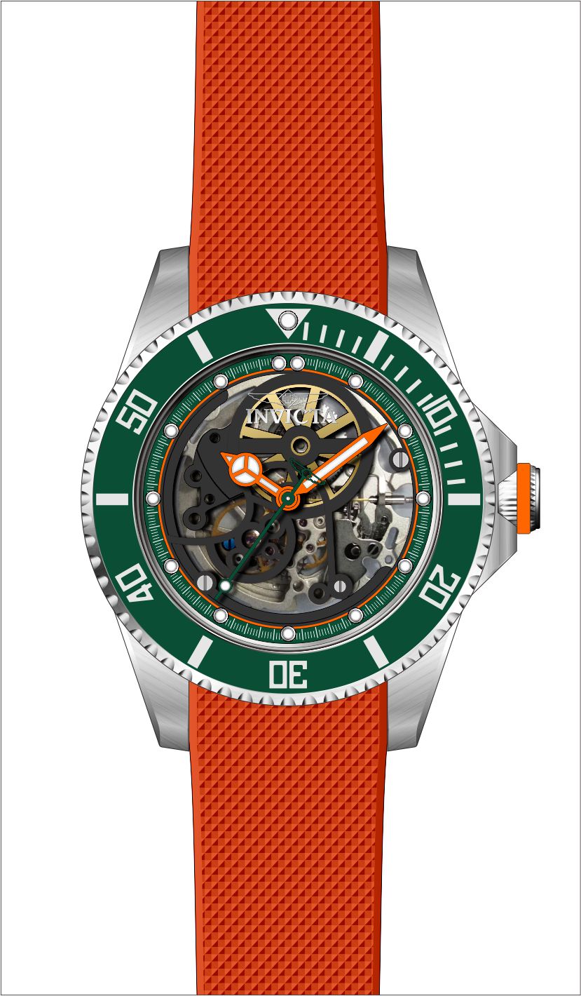 Band for Invicta Pro Diver Men 43687