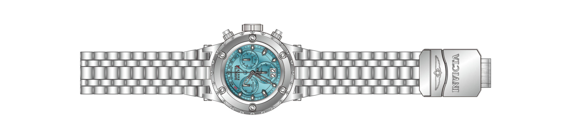 Band for Invicta Reserve Specialty Subaqua Men 43312