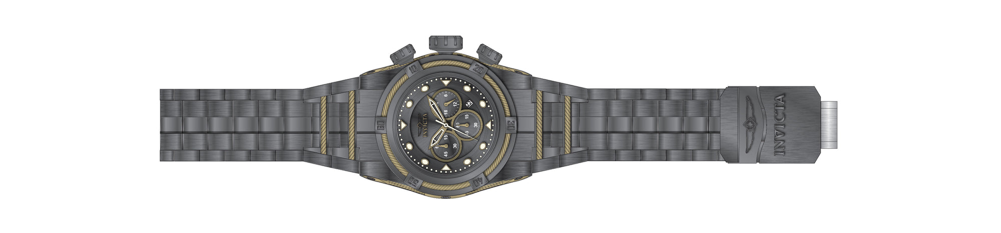 Band for Invicta Bolt Zeus Men 43349