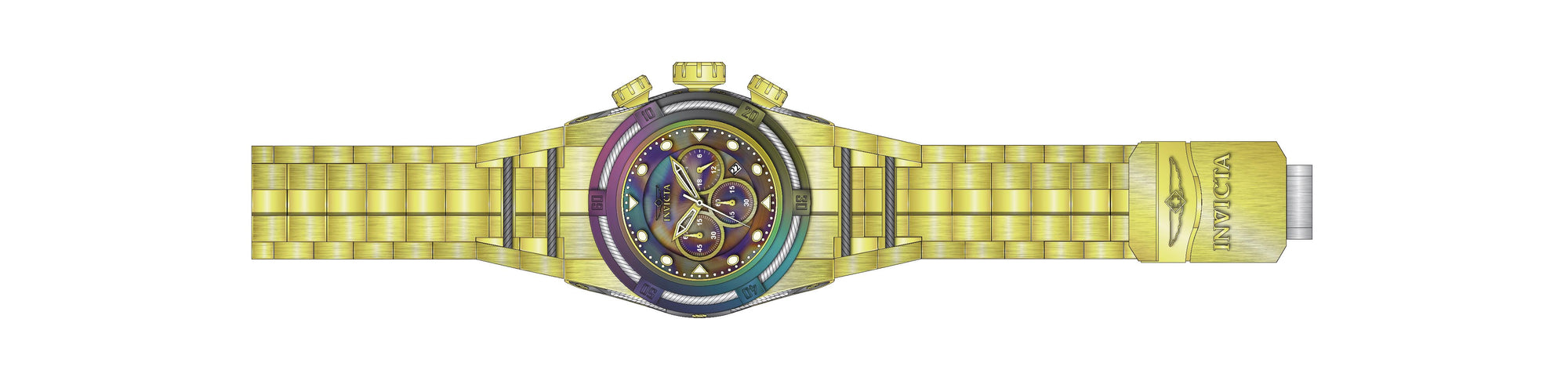 Band for Invicta Bolt Zeus Men 43354