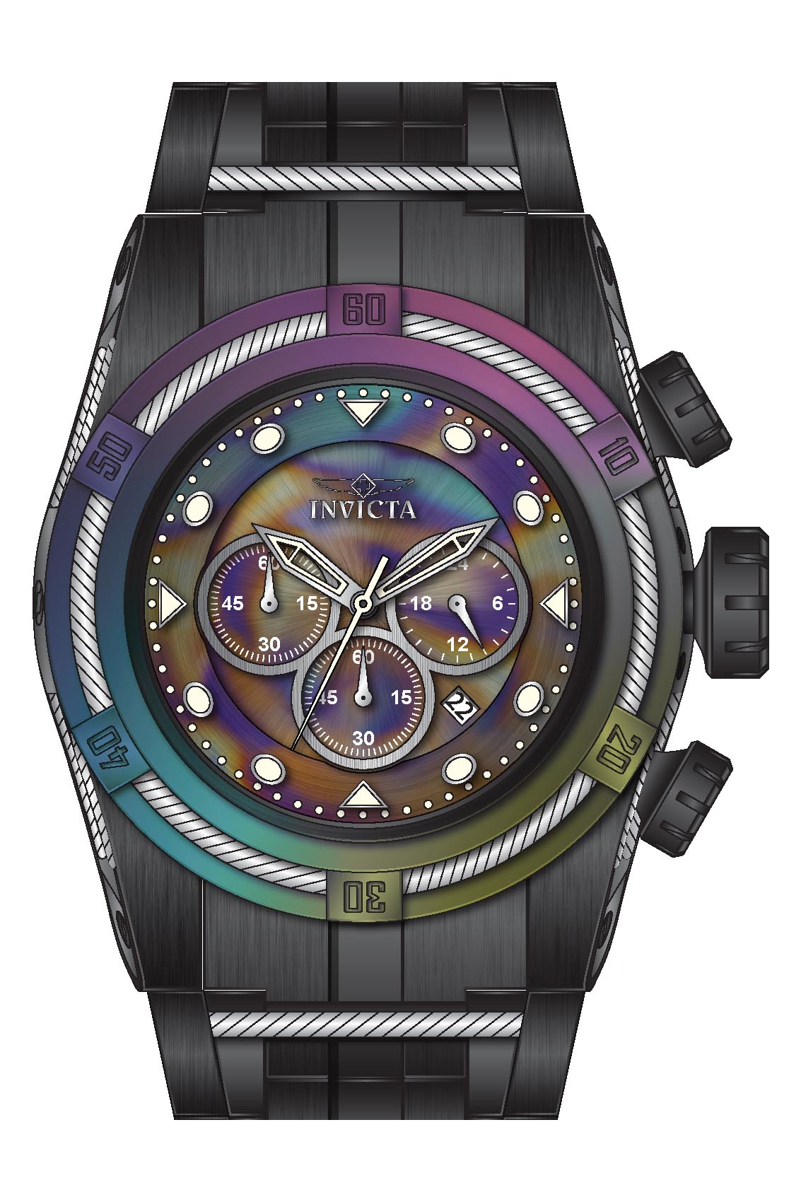 Band for Invicta Bolt Zeus Men 43357