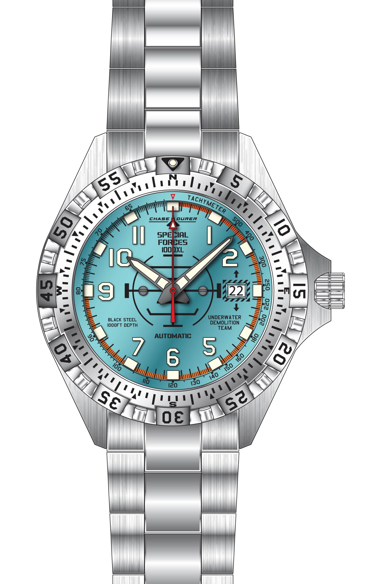 Parts for Chase Durer Special Forces Men CDW-0034