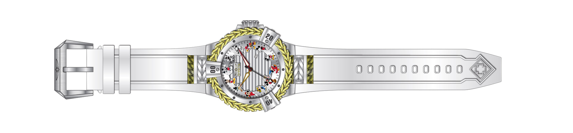 Parts for Invicta Disney Limited Edition Mickey Mouse Men 43653