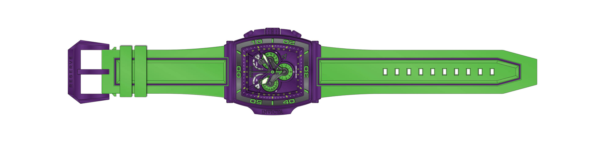 Band for Invicta S1 Rally Diablo Men None 43362