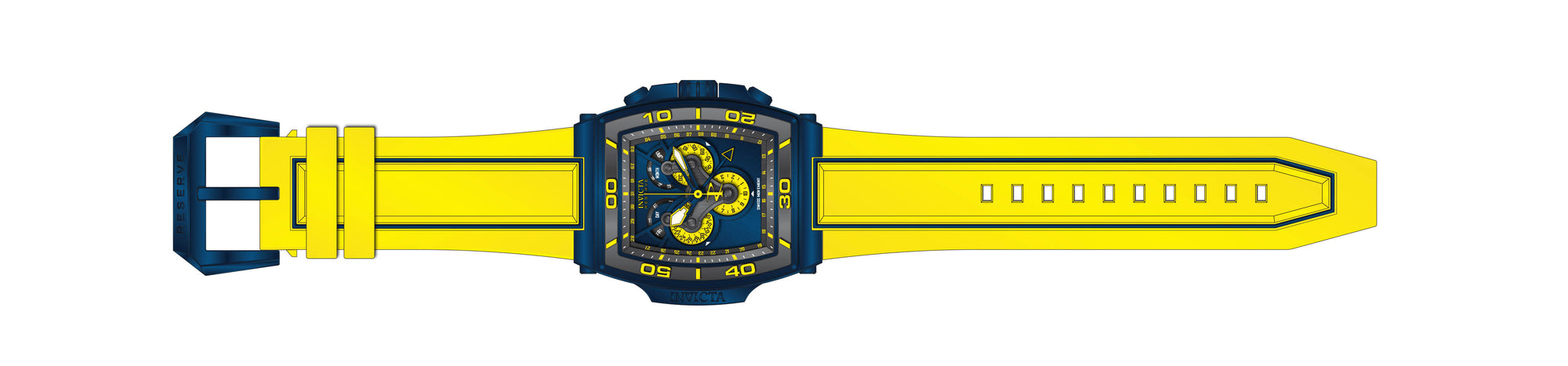 Band for Invicta S1 Rally Diablo Men None 43363