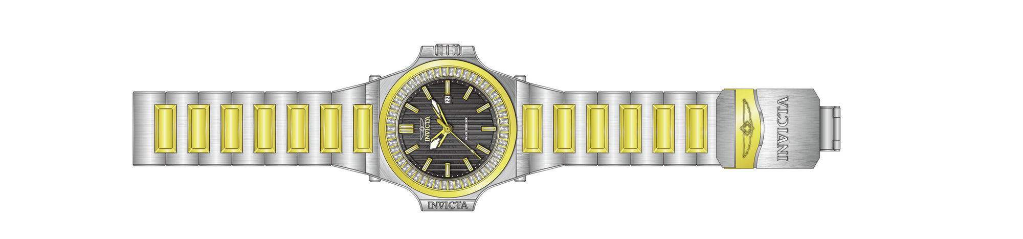 Band for Invicta Akula Men 43386