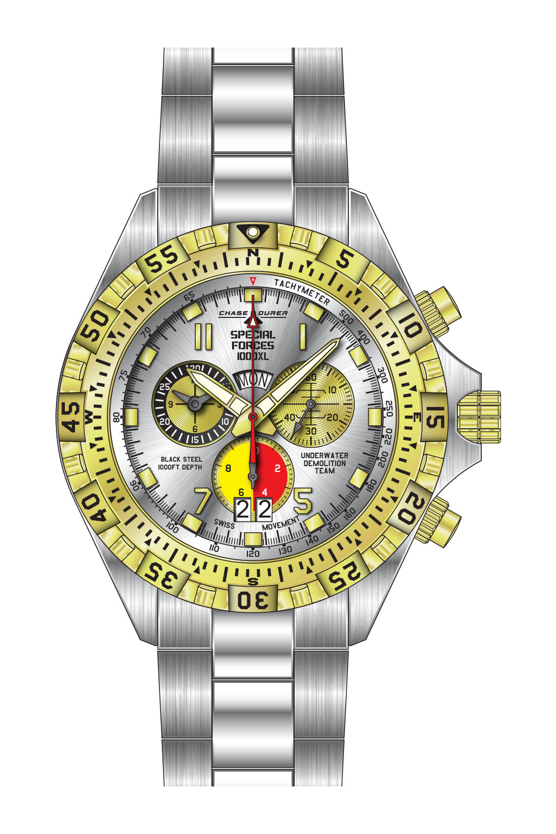 Band for Chase Durer Special Forces Men CDW-0030