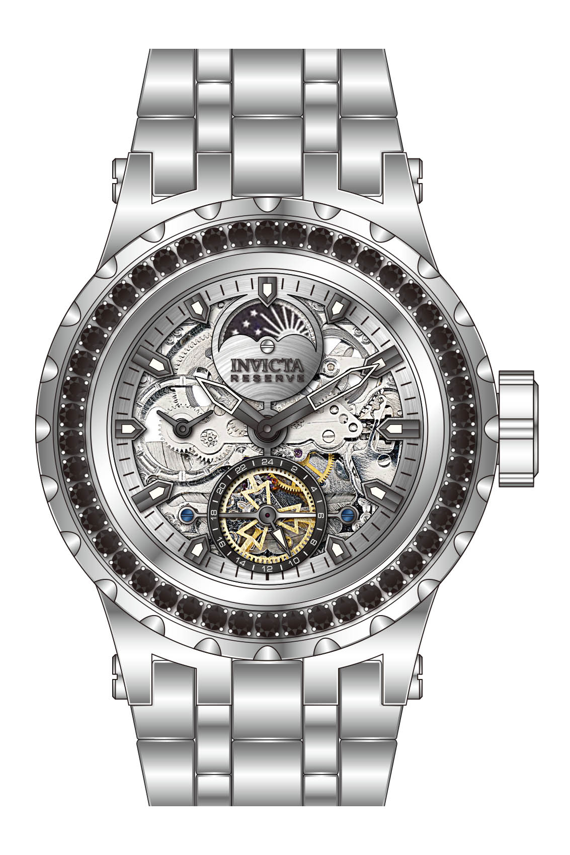 Band for Invicta Reserve Specialty Men 43903