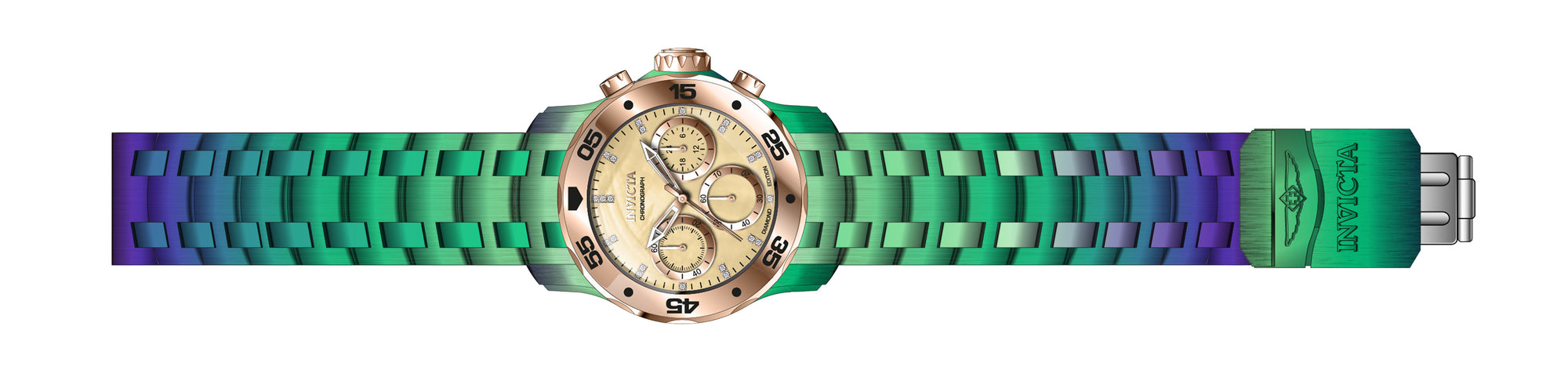 Band for Invicta Pro Diver SCUBA Lady 42115