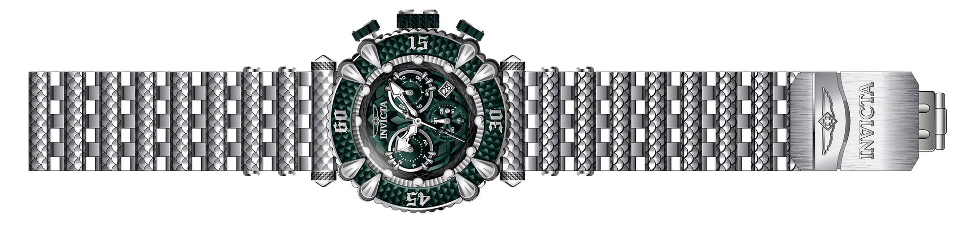 Parts for Invicta Subaqua Men 43896