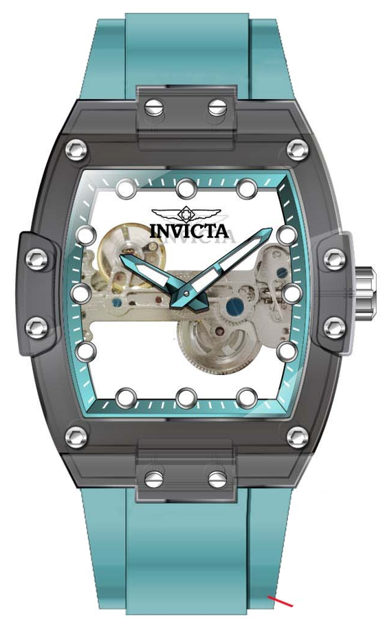 Band For Invicta S1 Rally  Men 44369