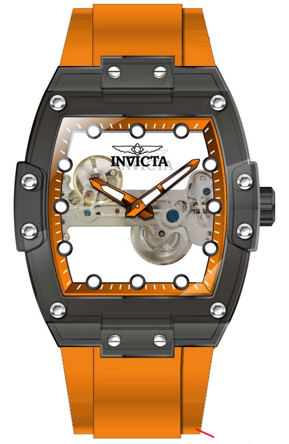 Band For Invicta S1 Rally  Men 44370