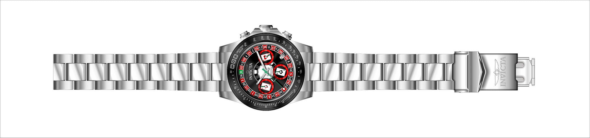 Parts For Invicta Speedway Zager Exclusive Men 44643