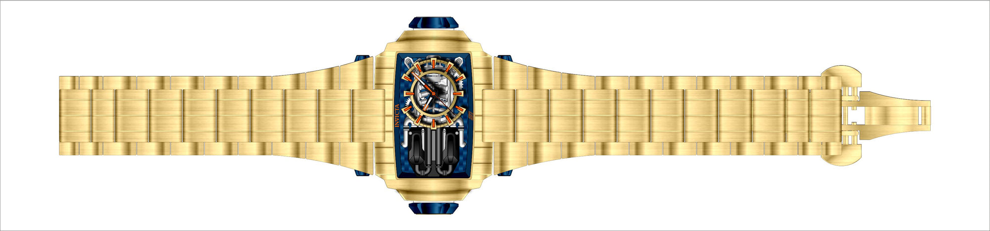 Band For Invicta S1 Rally  Men 44800
