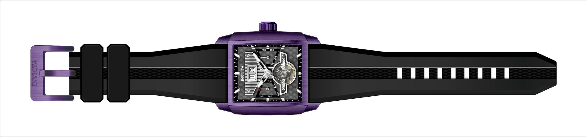 Band For Invicta Cuadro  Men 44819