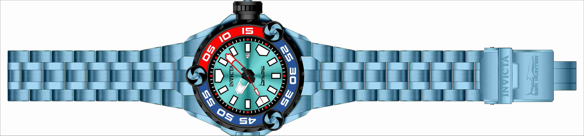 Parts For Invicta Sea Hunter  Men 44866