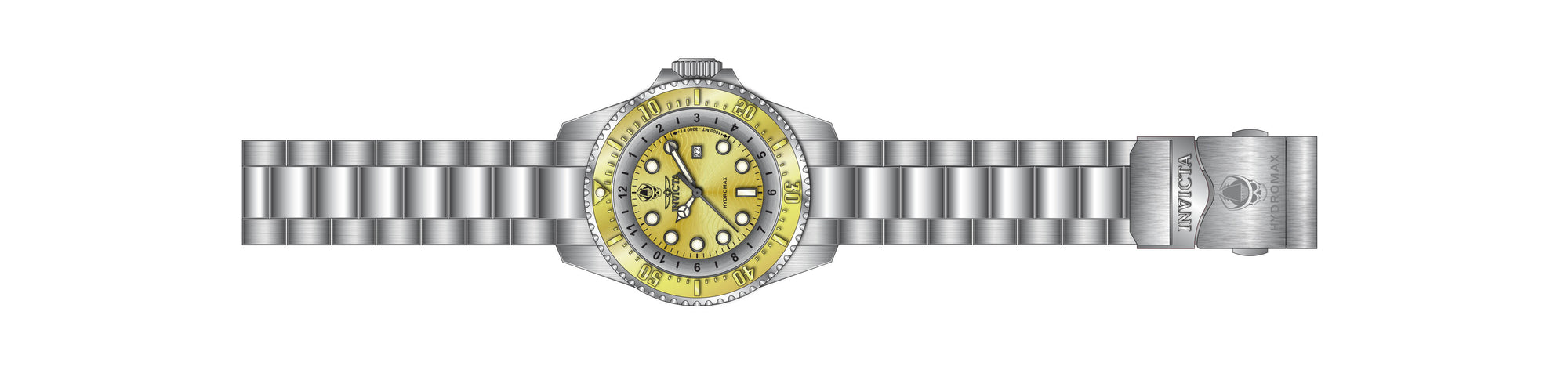 Band For Invicta Hydromax  Men 44746