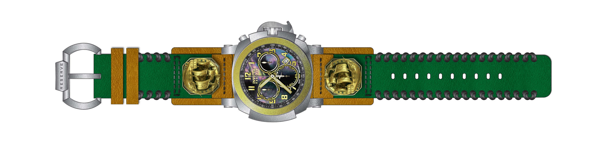 Band For Invicta Reserve Man of War Men 44723