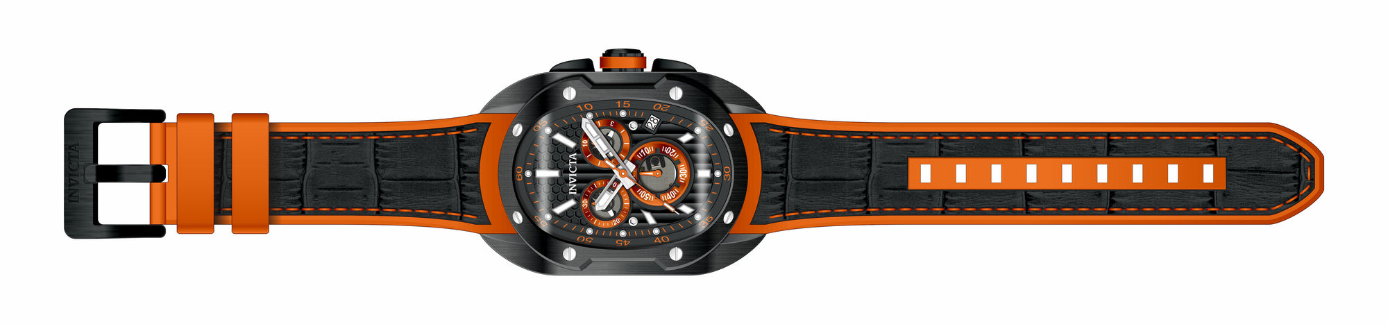 Band For Invicta Lupah Revolution 2.0 Men 45438