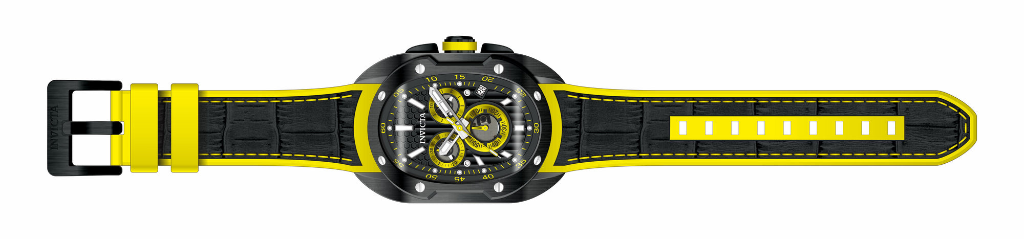 Band For Invicta Lupah Revolution 2.0 Men 45439