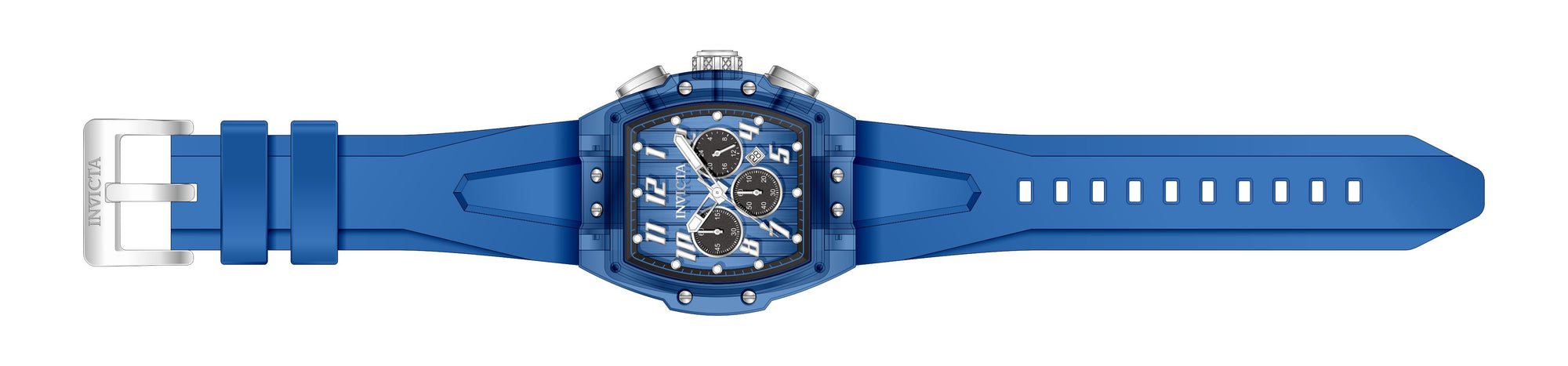 Band For Invicta S1 Rally  Men 45484