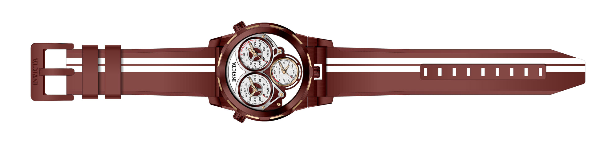 Band For Invicta S1 Rally  Men 45504