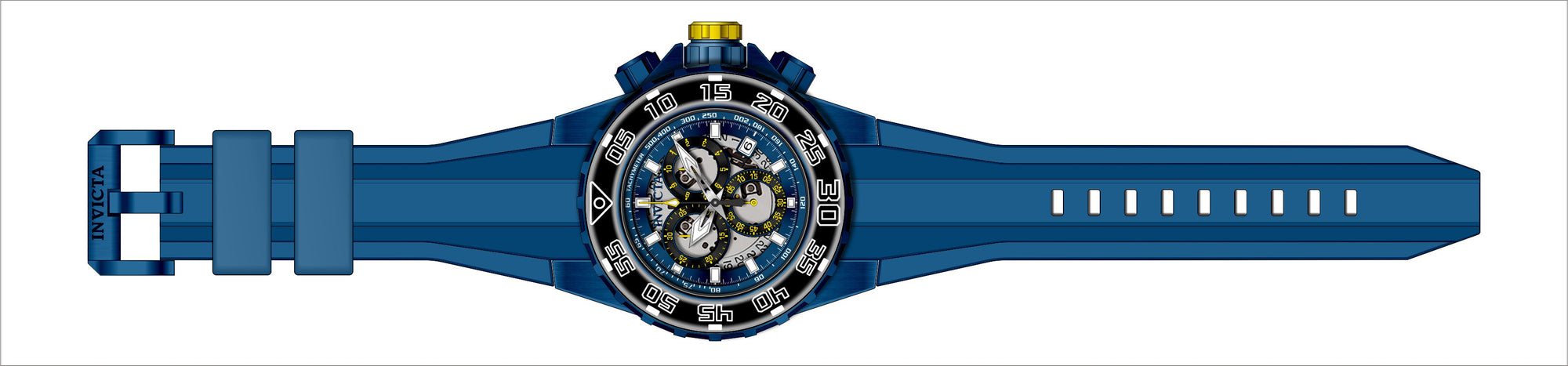 Band For Invicta Sea Hunter  Men 45510