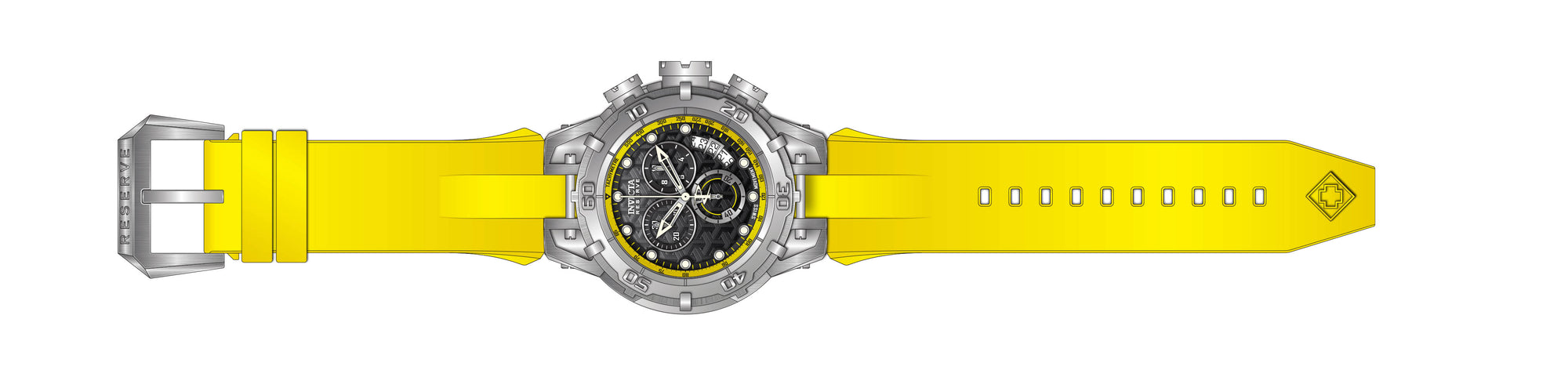 Band For Invicta Subaqua Ocean Warrior Men 45263