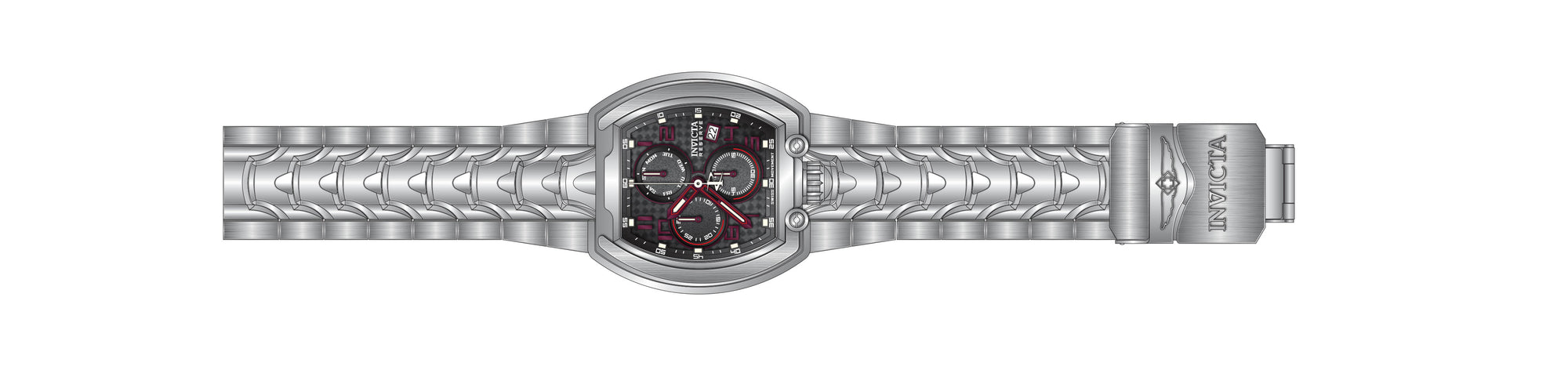 Band For Invicta Reserve Man Men 45193