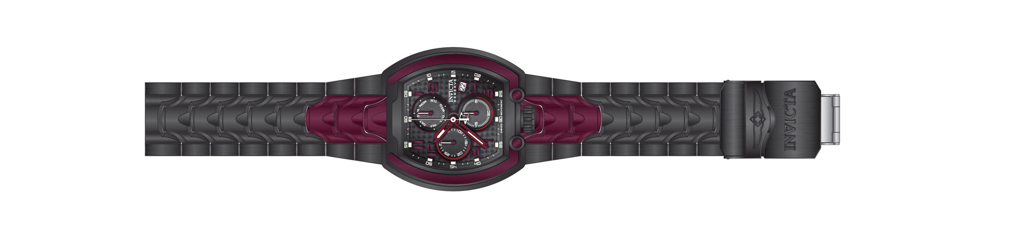 Band For Invicta Reserve Man Men 45195