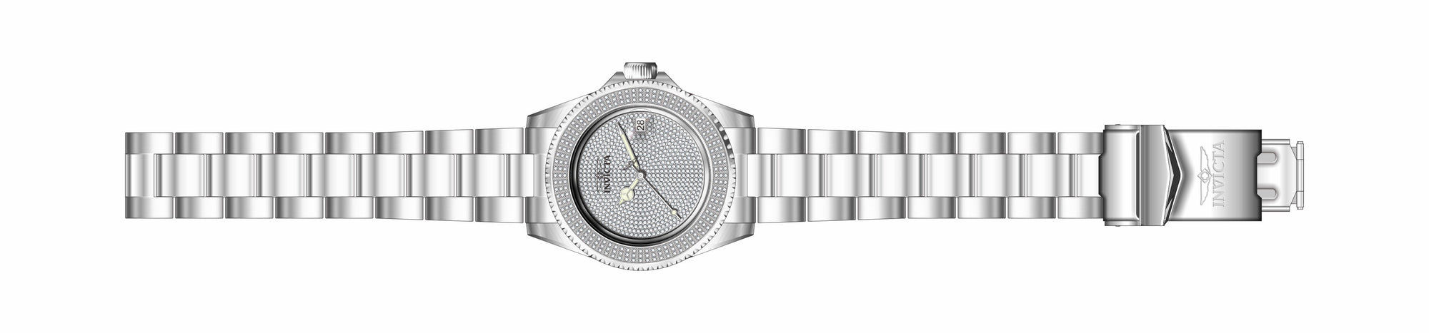 Band For Invicta Pro Diver  Men 45619