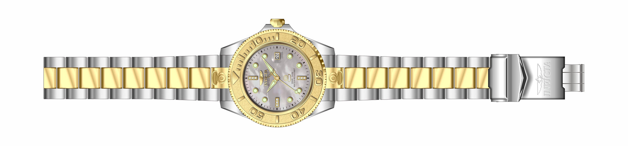 Band For Invicta Pro Diver  Men 45624